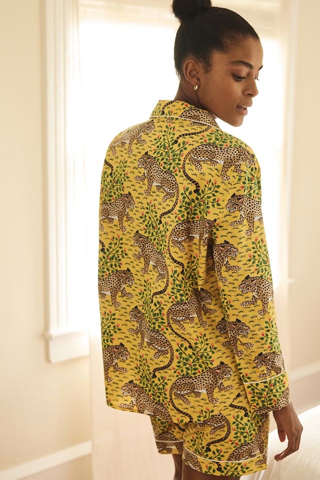 Printfresh Leopard Long-Sleeve Pajama Set #1
