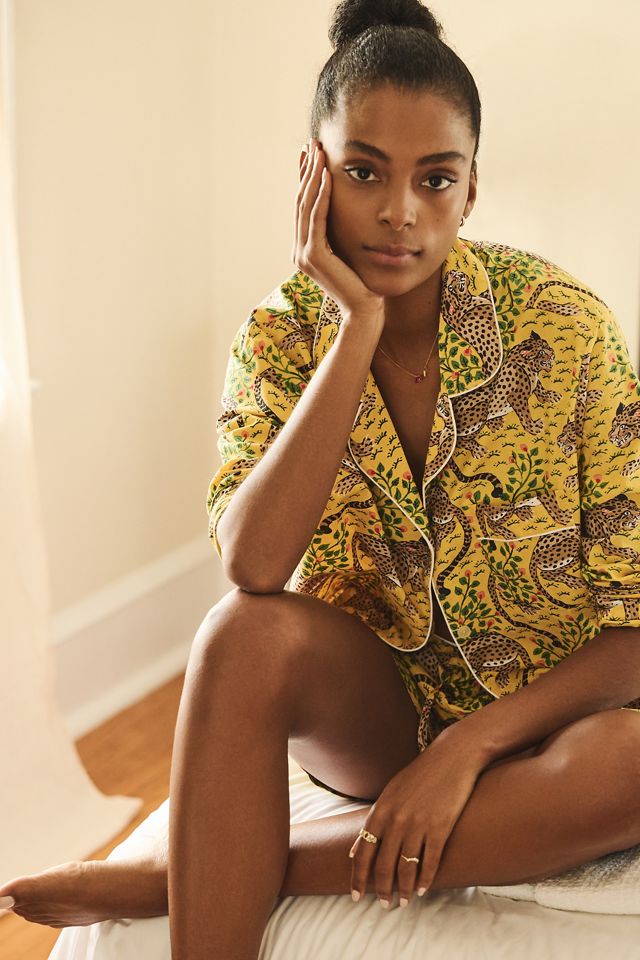 Printfresh Leopard Long-Sleeve Pajama Set #3