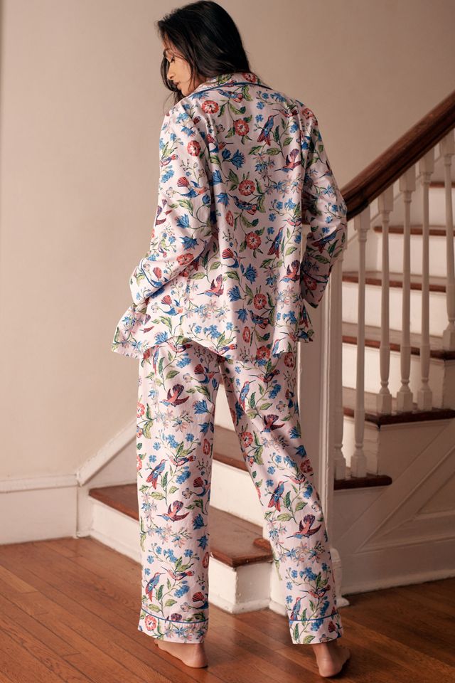 Printfresh Hummingbird Haven Long-Sleeve Pajama Set #3