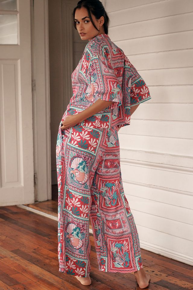 Printfresh Tidal Tape Pajama Set #3