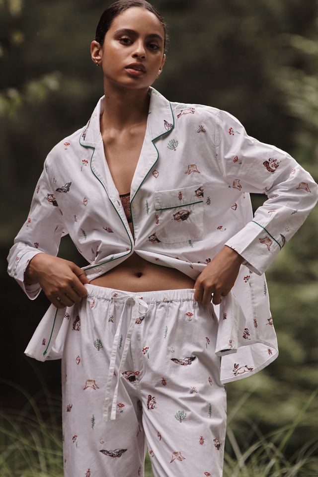 オーガニックコットン素材☆Farm Fresh Embroidered Pajama Set Farm Fresh Embroidered Pajama Set | Anthropologie