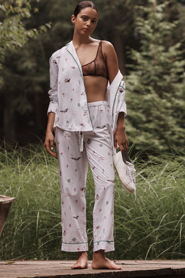 オーガニックコットン素材☆Farm Fresh Embroidered Pajama Set Farm Fresh Embroidered Pajama Set | Anthropologie