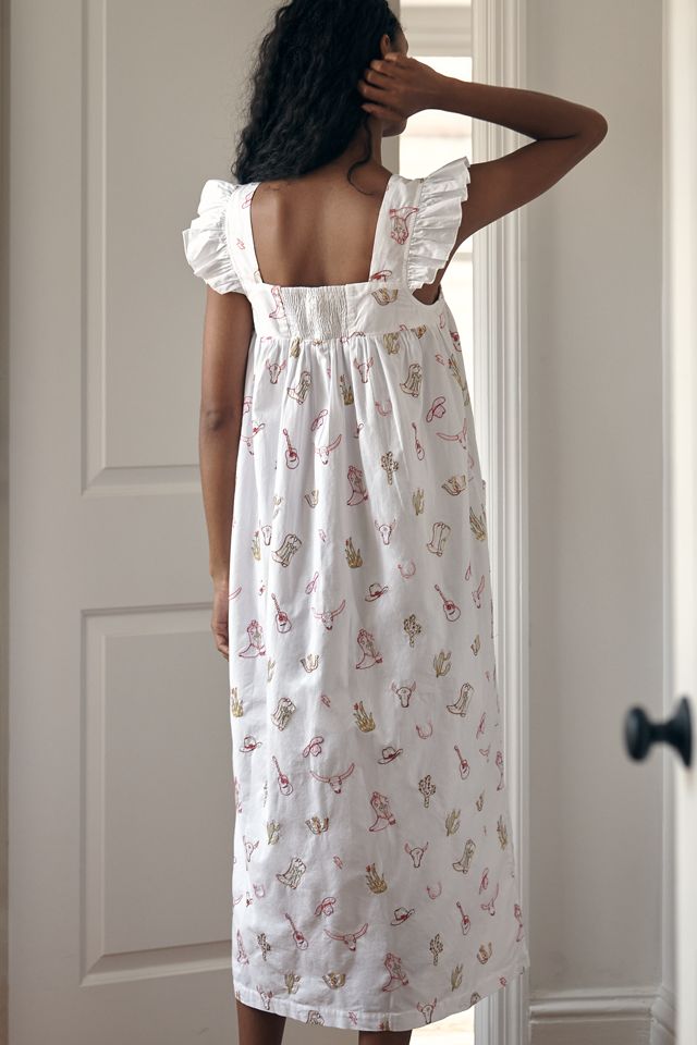 Printfresh Embroidered Nightgown #2
