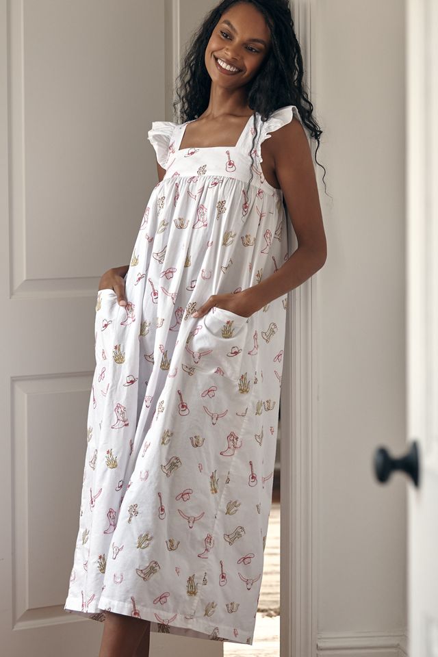 Printfresh Embroidered Nightgown #3