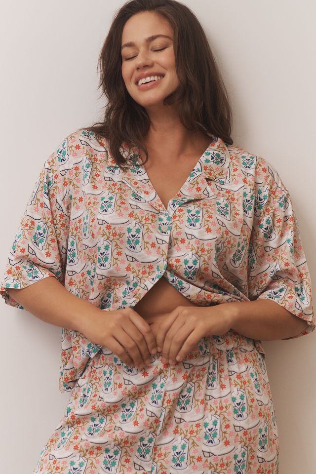 Printfresh Satin Wildest Dreams Pajama Set #5