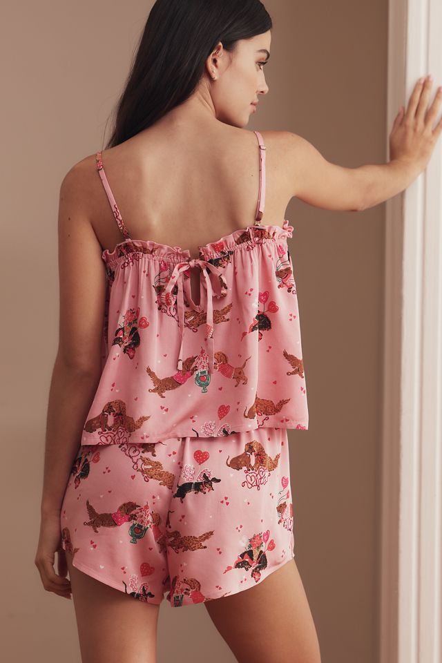 Printfresh Dachshund Cami & Shorts Pajama Set #1