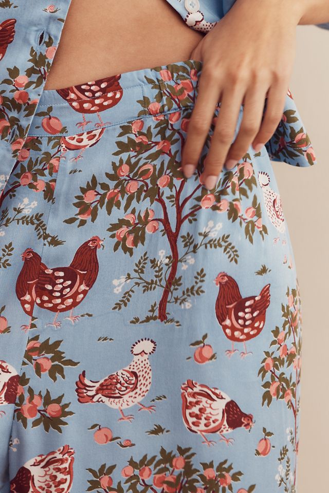 Printfresh Hen House Pajama Set #2