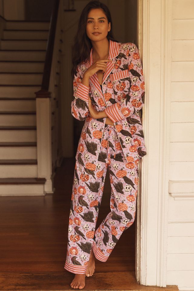 Printfresh Sleepy Hollow Long-Sleeve Pajama Set #1