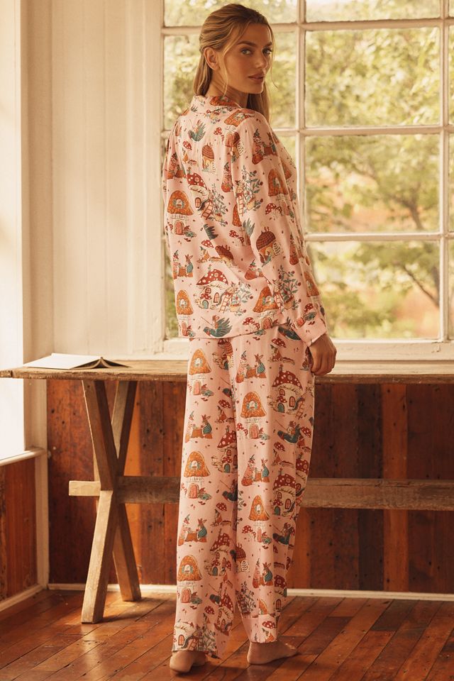 Printfresh Autumn Critters Long-Sleeve Pajama Set #1