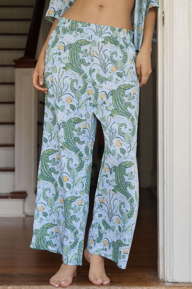 Printfresh Gator Grove Eco Satin Wildest Dream Pajama Set