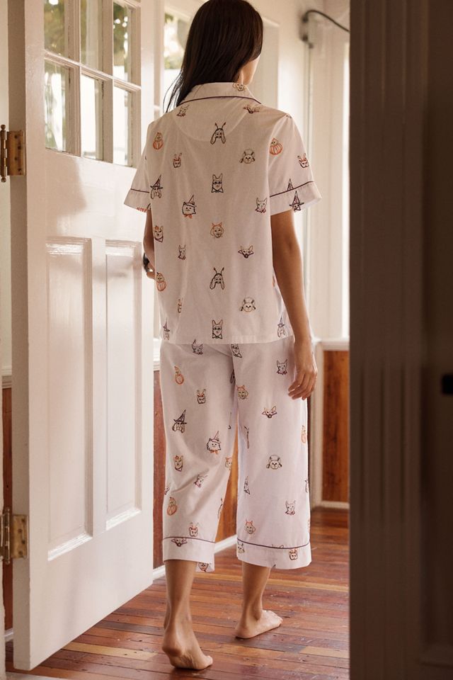 Printfresh 100% Cotton Halloween Hounds Pajama Set #3