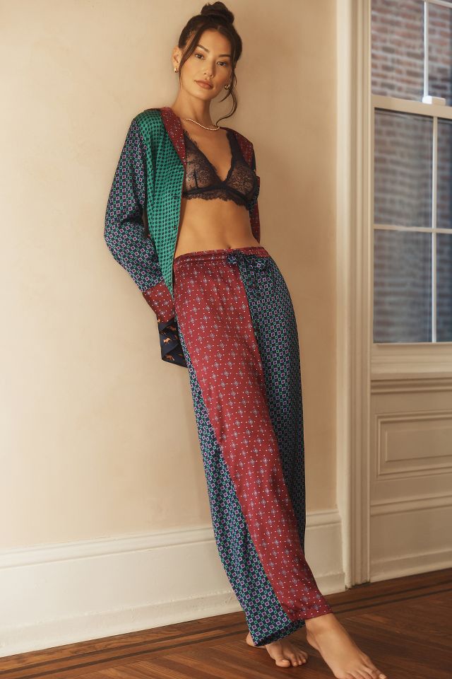 By Anthropologie Silky Pajama Pants