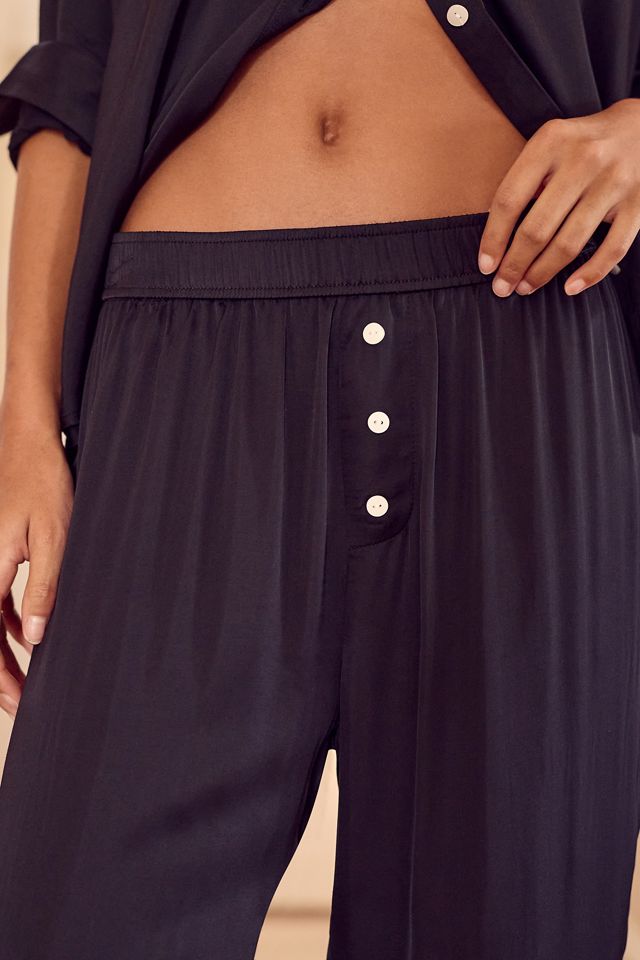 By Anthropologie Silky Pajama Pants