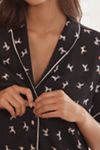 By Anthropologie Silky Patterned Top