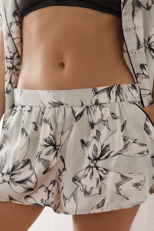By Anthropologie Silky Patterned Top
