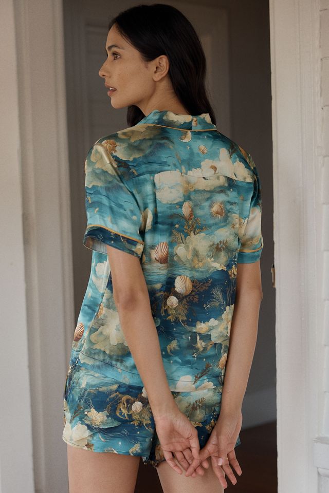 Lyrebird Neela Pajama Top in Silky #2