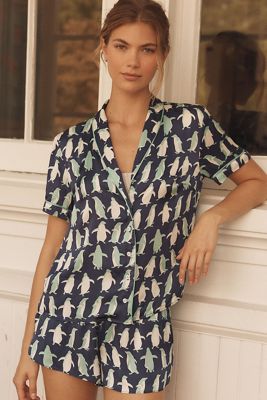 The LyreBird Silky Pajama Top