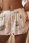By Anthropologie Silky Pajama Shorts