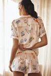 By Anthropologie Silky Pajama Shorts