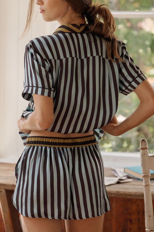 Lyrebird Neela Pajama Shorts in Silky #2