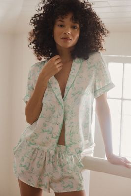 Lyrebird Neela Pajama Shorts in LB Silky