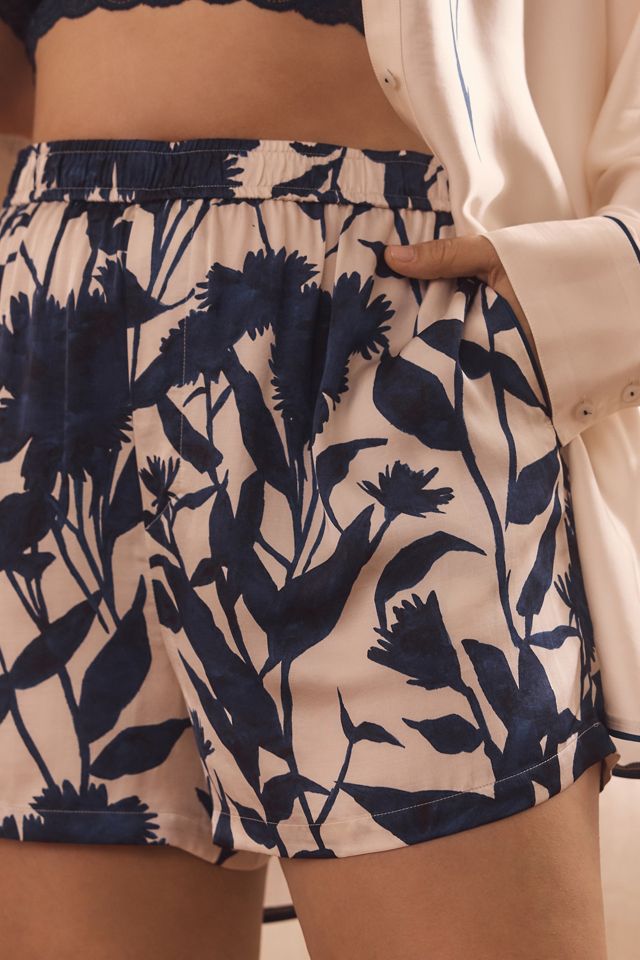 By Anthropologie Printed Pajama Shorts #5
