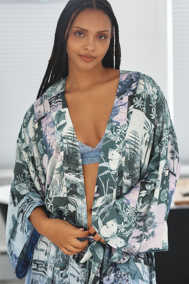 By Anthropologie Silky Robe #4