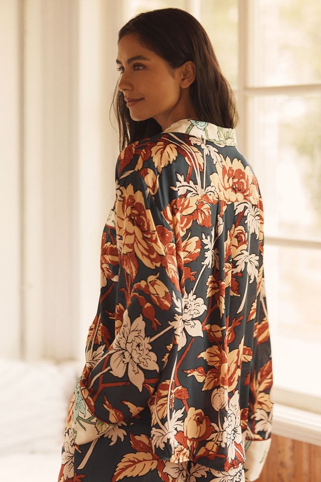 Camisa de Pijama de Botones Holgada By Anthropologie #1