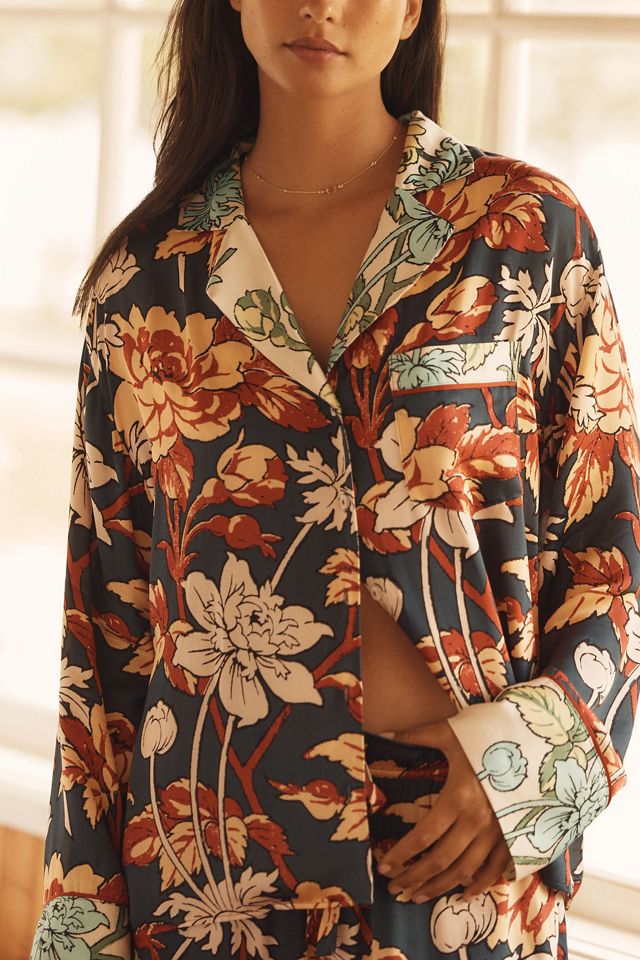Camisa de Pijama de Botones Holgada By Anthropologie #2