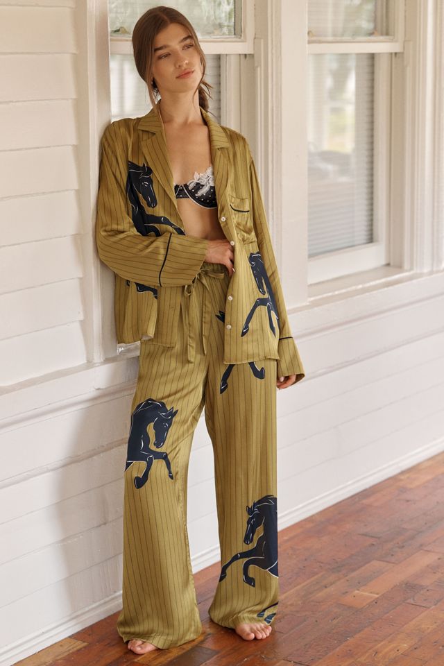 By Anthropologie Oversized Button-Front Pyjama Shirt #1