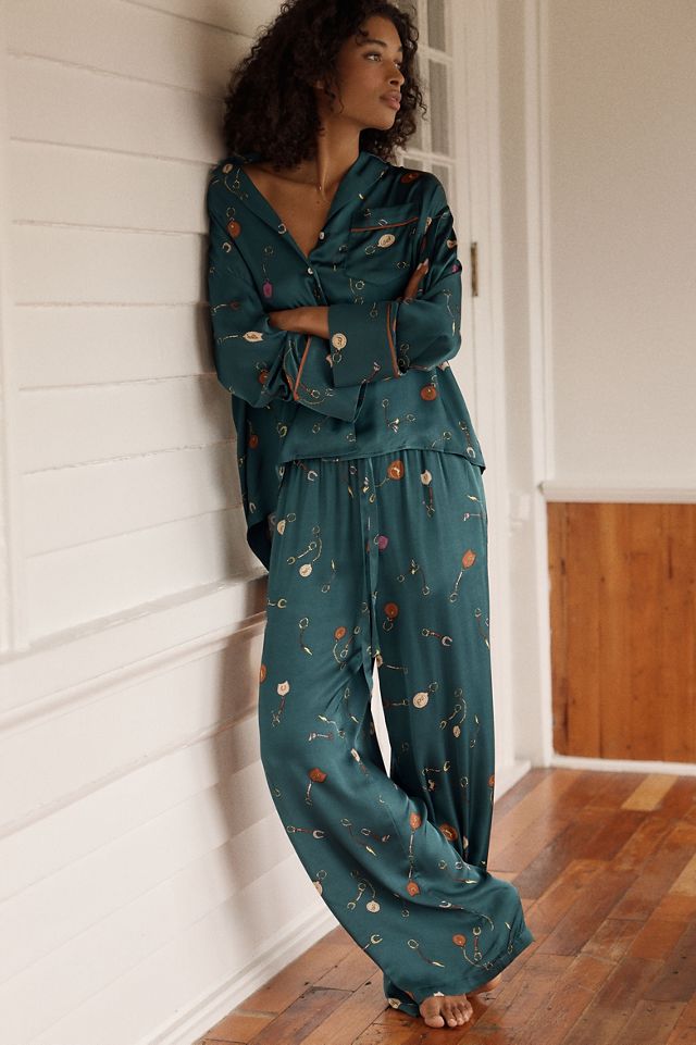 By Anthropologie Oversized Button-Front Pyjama Shirt #1