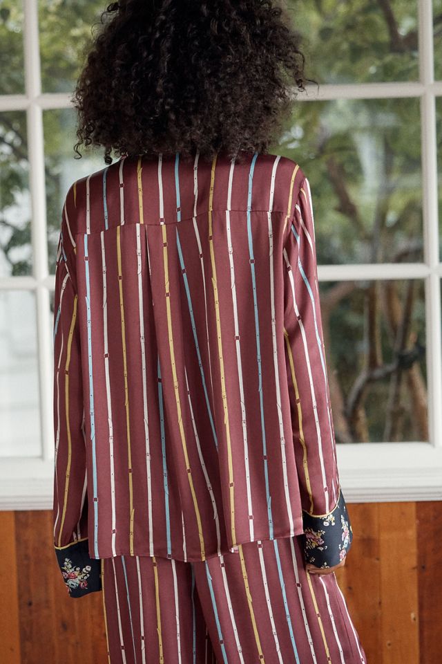 By Anthropologie Oversized Button-Front Pyjama Shirt #2