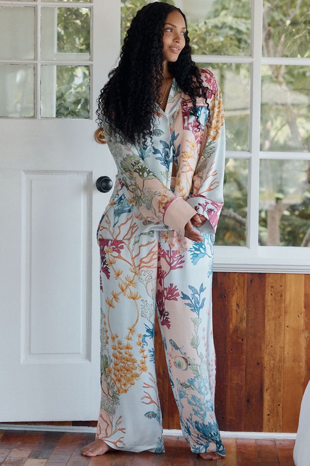 Lyrebird Neela Oversized Pajama Shirt in LB Silky #6