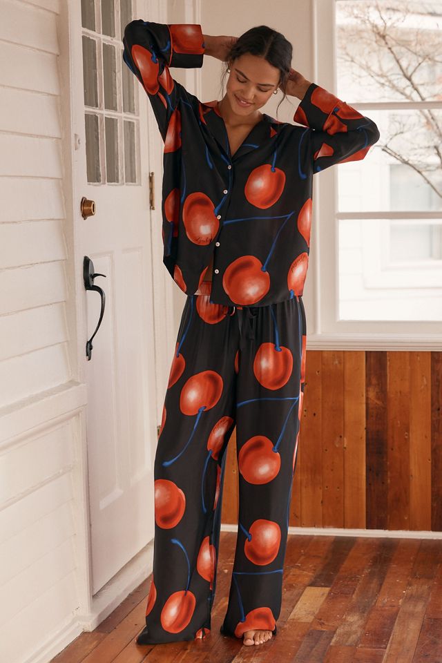 By Anthropologie Oversized Pyjama-Hemd mit Knopfleiste #3