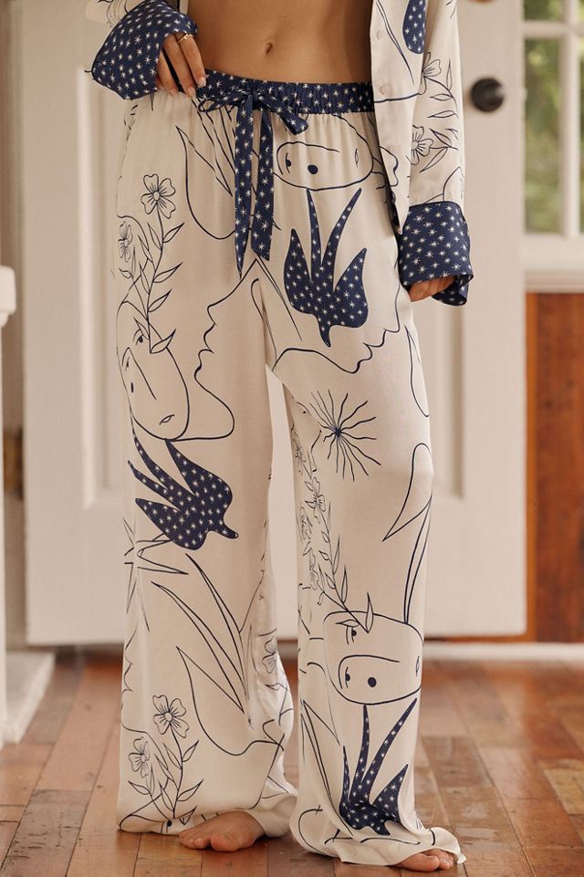 By Anthropologie Silky Pyjama Bottoms #1