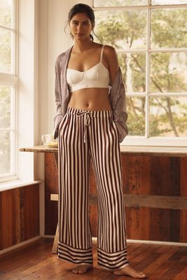 By Anthropologie Silky Pajama Pants