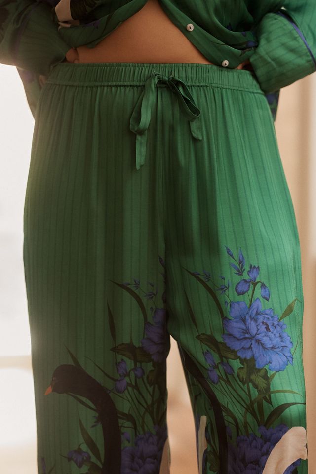 By Anthropologie Silky Pajama Pants