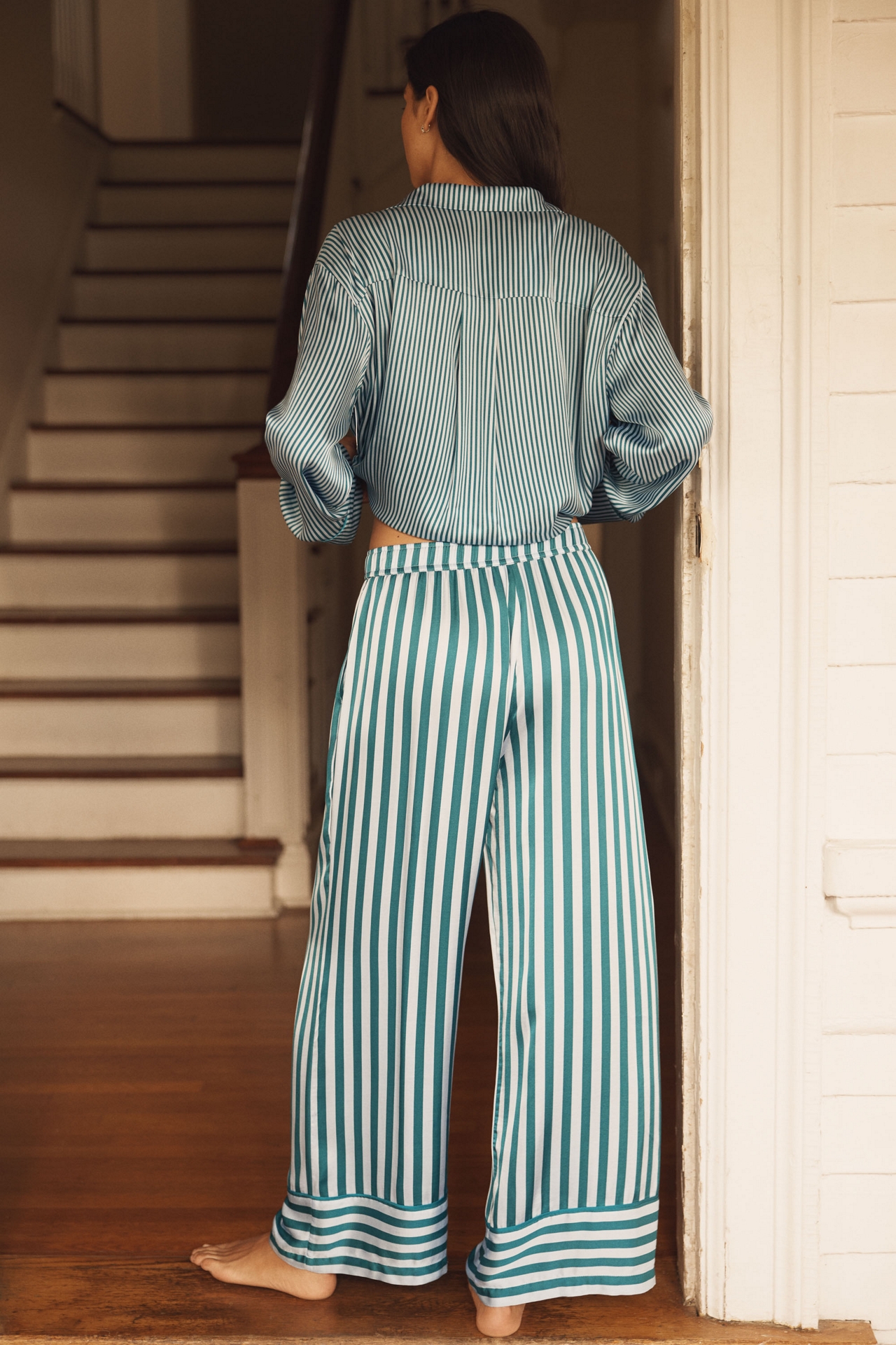 The LyreBird Silky Pajama Pants