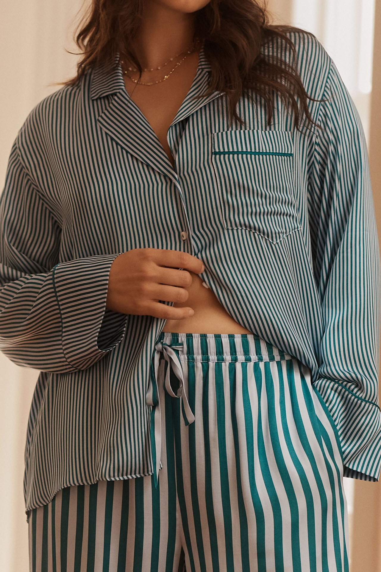The LyreBird Silky Pajama Pants