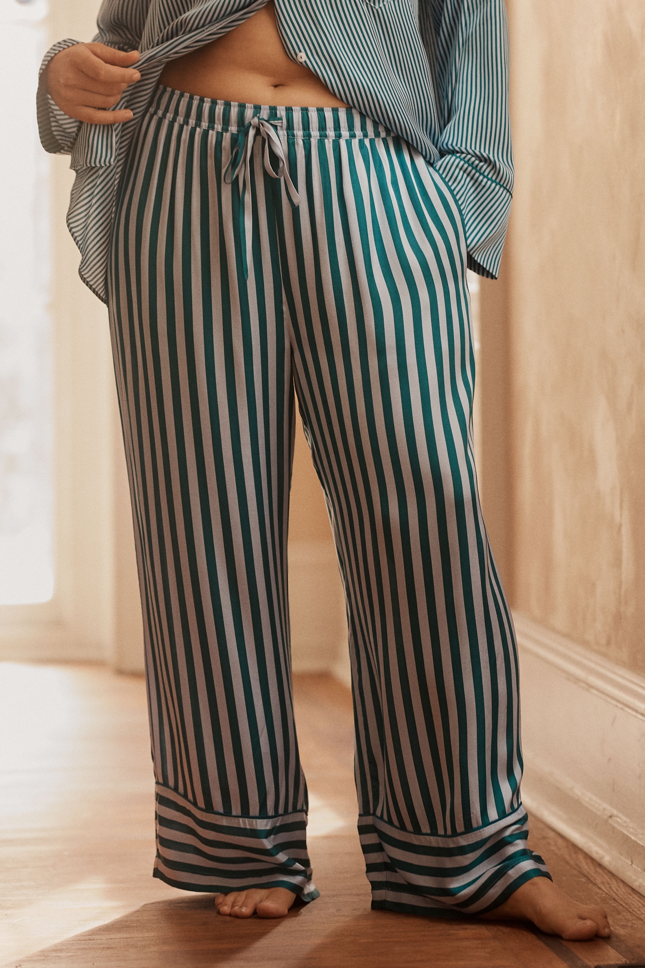 The LyreBird Silky Pajama Pants