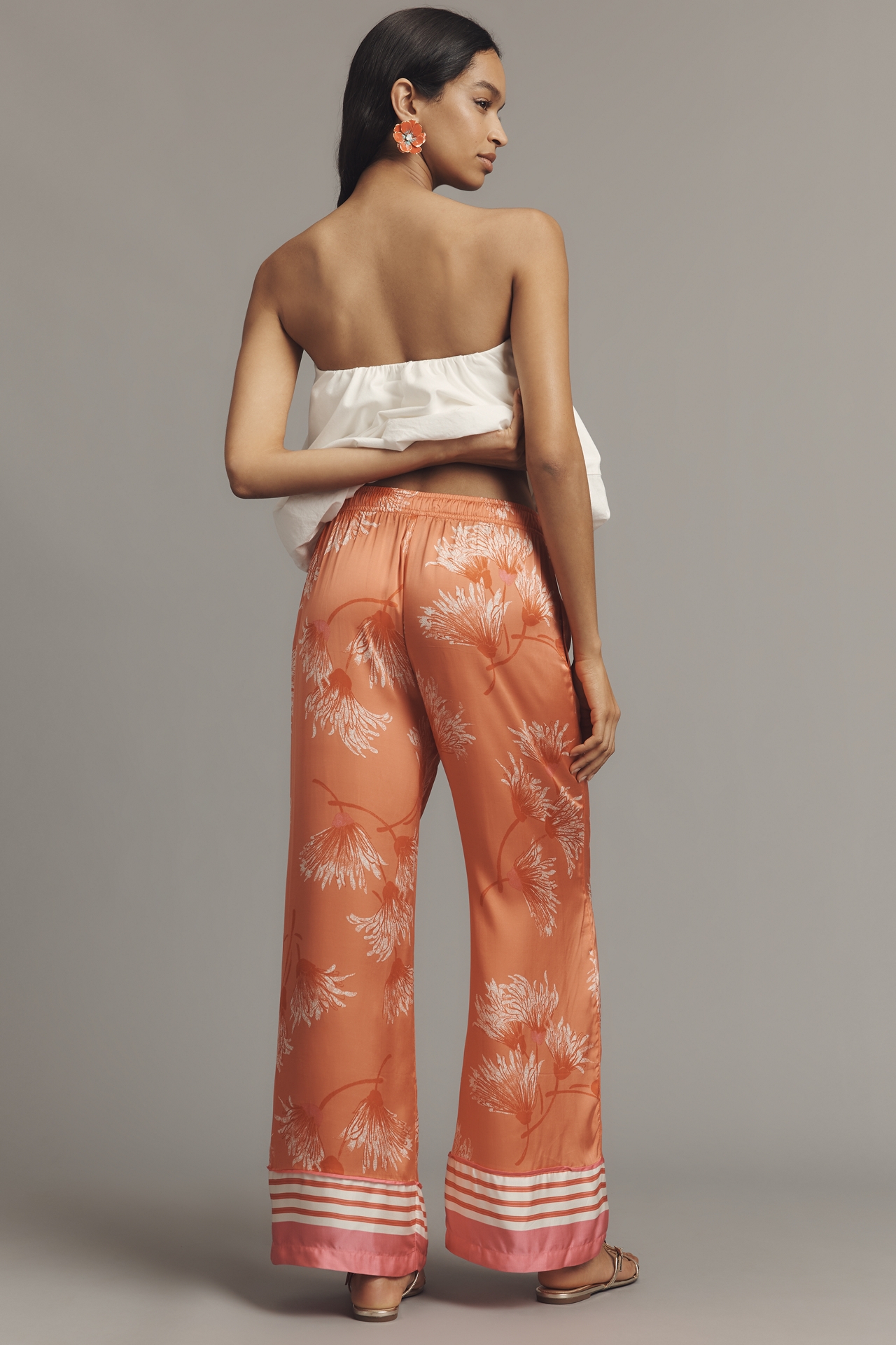 By Anthropologie Silky Pajama Pants