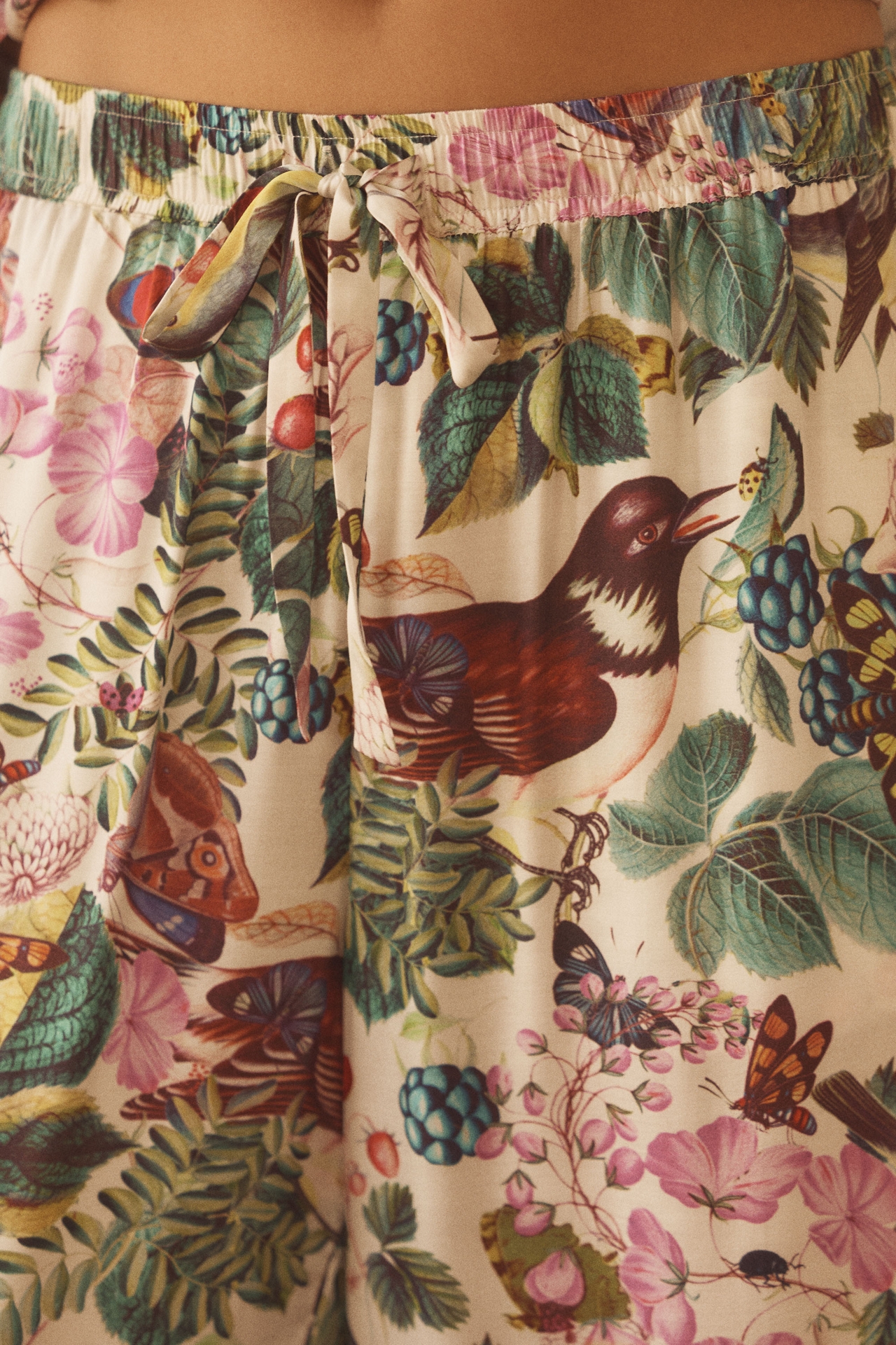 By Anthropologie Silky Pajama Pants