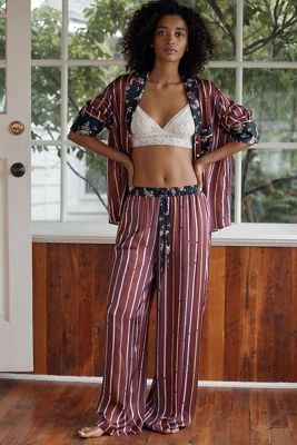 By Anthropologie Silky Pyjama Bottoms