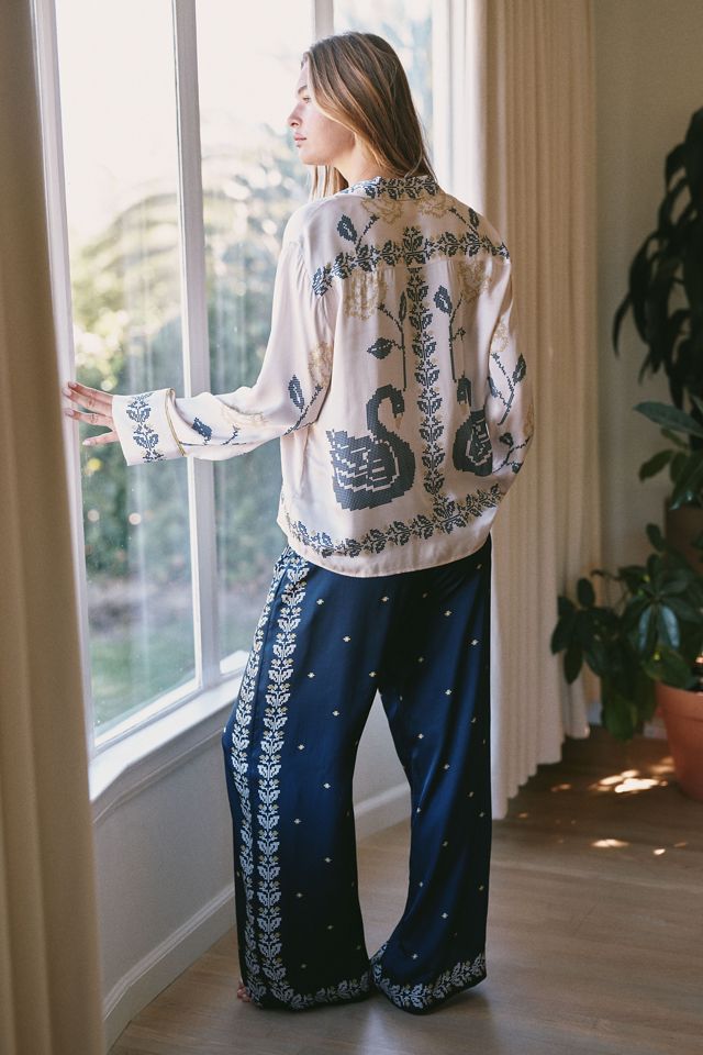 By Anthropologie Silky Pyjama Bottoms #2