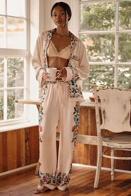 By Anthropologie Silky Pyjama Bottoms