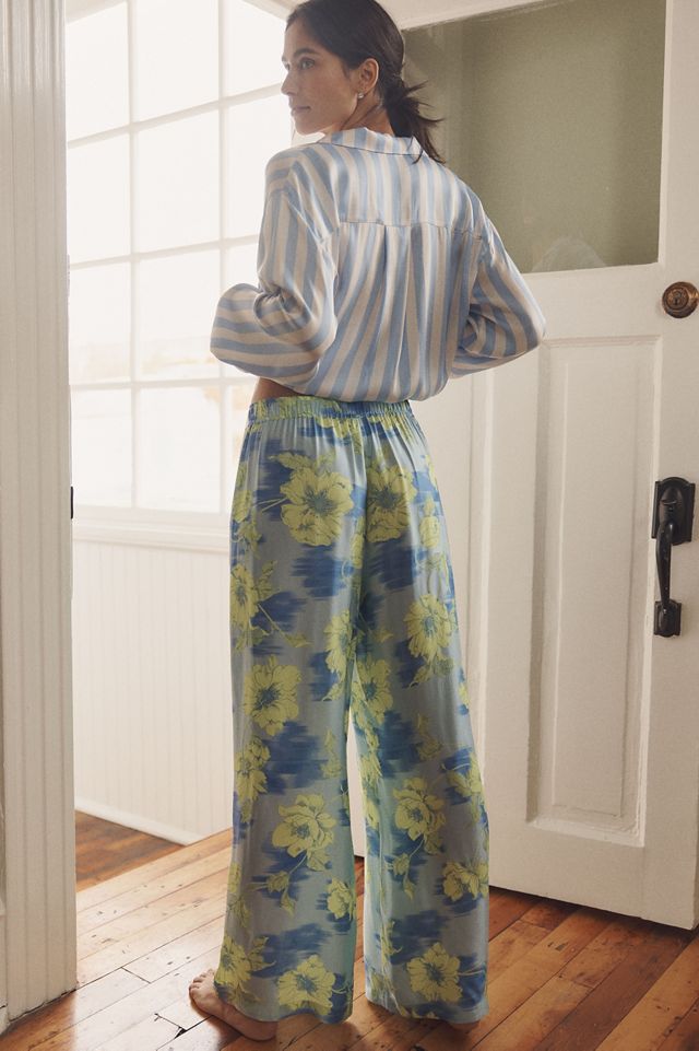 Bas de pyjama en soie By Anthropologie #2