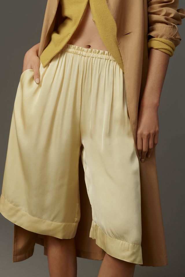 By Anthropologie Silky Culotte Shorts #2