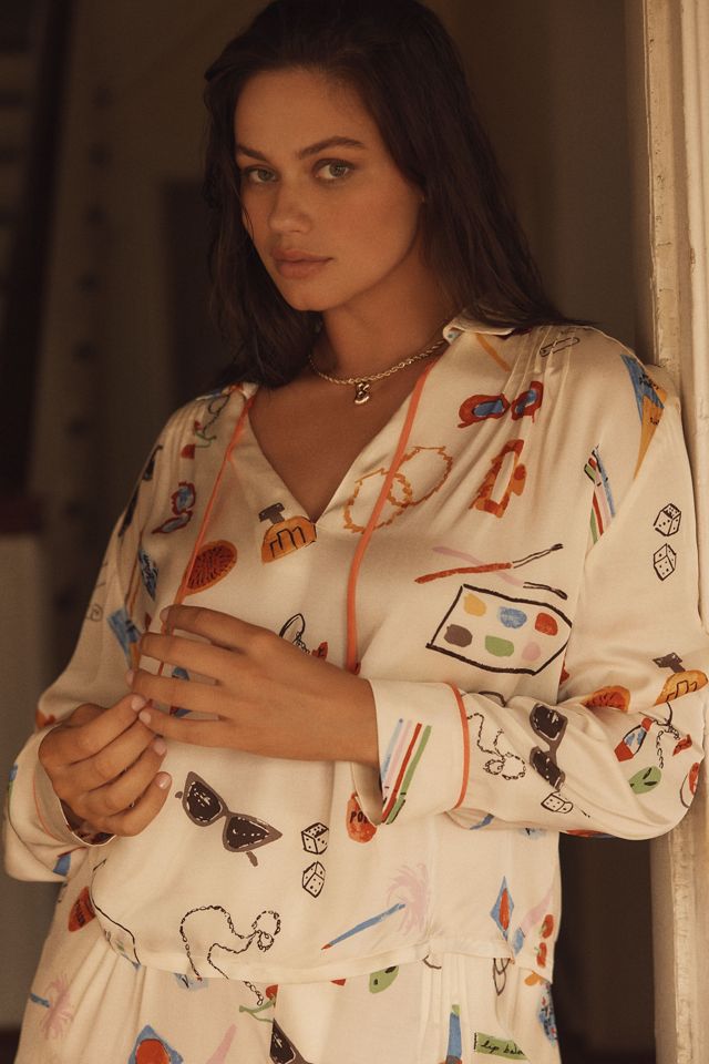 Phthalo Ruth x LyreBird Silky Pullover Top #4