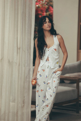 Lyrebird Isabella Pajama Pants In Blue