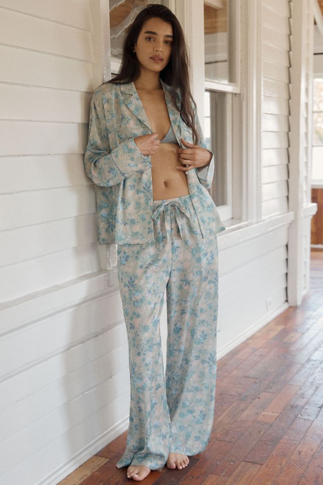 LyreBird Long-Sleeve Buttondown Pajama Top #3